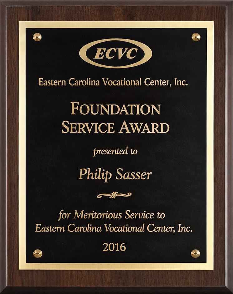 ECVC Foundation Service Award 2016